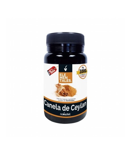 Ingredientes
Canela de Ceylan (Cinnamomum zeylanicum, corteza, E.S., ratio 5:1), Agente de carga (celulosa microcristalina), A
