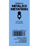 TRI.PENDULO METATRON METALICO NEGRO DEPOSITO