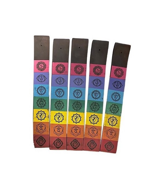 Porta incienso de madera de mango 25 cm.
Pack 5 unidades indivisible.