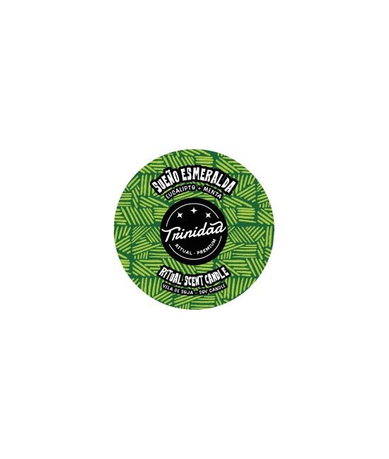TRI.VELA VASO SUEÑO ESMERALDA 200 ML.
