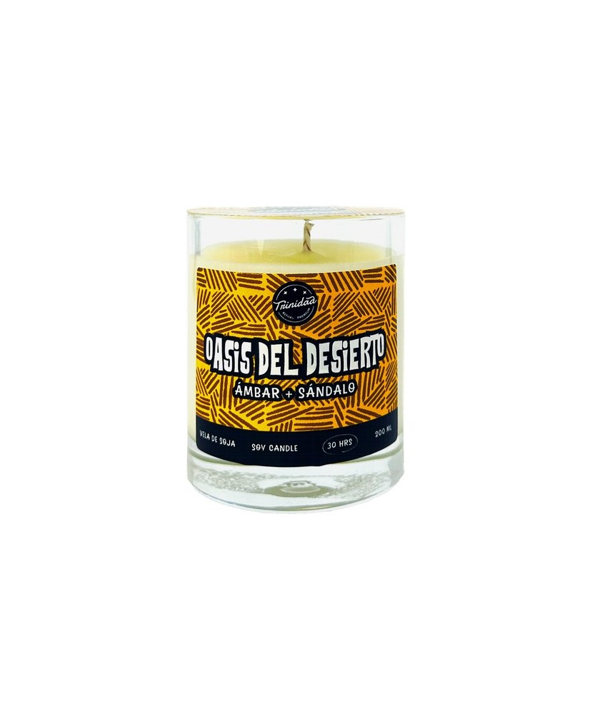 TRI.VELA VASO OASIS DEL DESIERTO 200 ML.