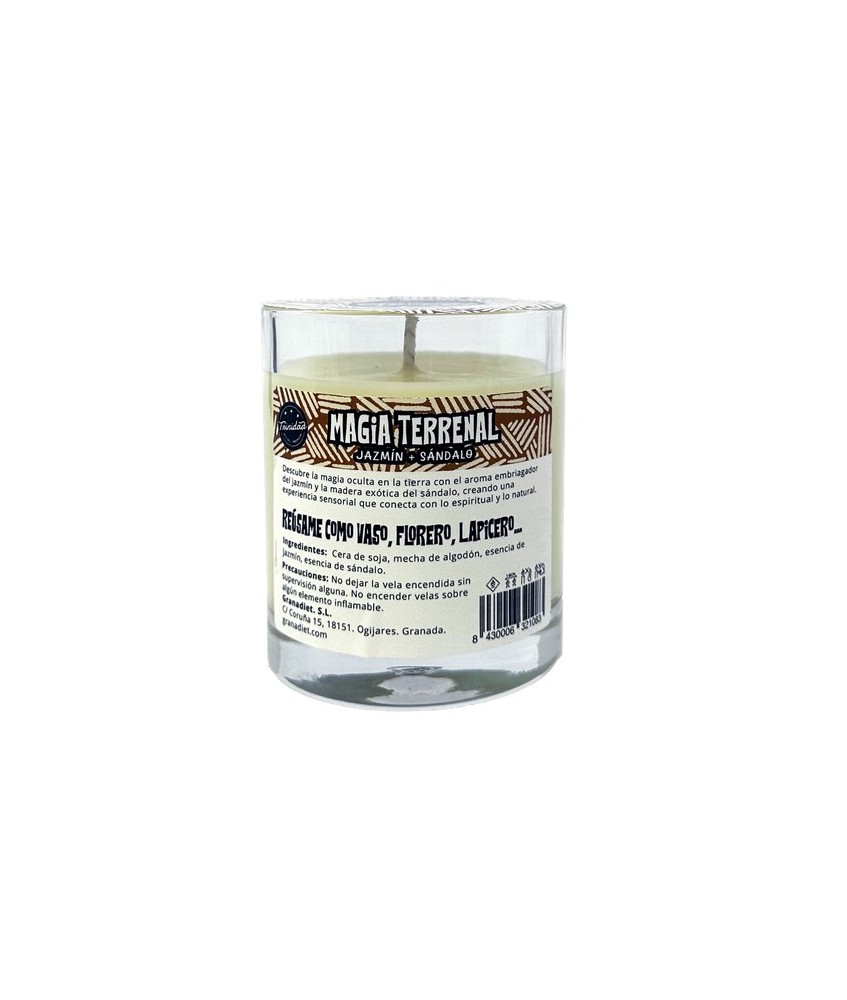 TRI.VELA VASO MAGIA TERRENAL 200 ML.