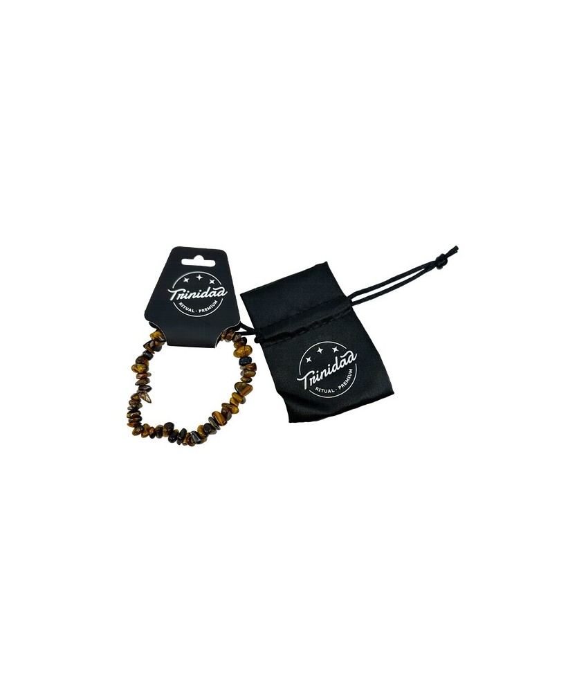 TRI.PULSERA OJO TIGRE CHIP