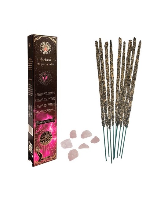 IN.PARFUM GEMS CUARZO ROSA 20 GR.INCIENSO