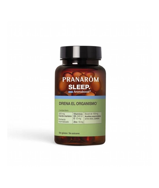 Diseñadas para facilitar conciliar el sueño, las cápsulas Aromaboost SLEEP ofrecen un apoyo duradero para recuperar rápidamente