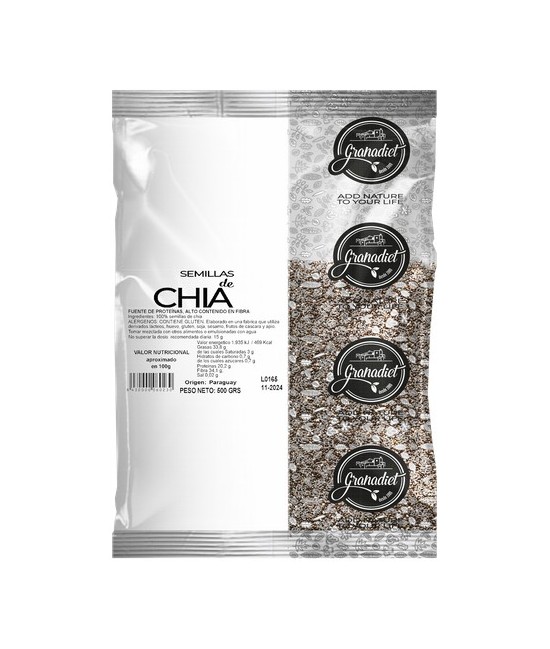 GR.CHIA SEMILLA BOLSA 500 GR.