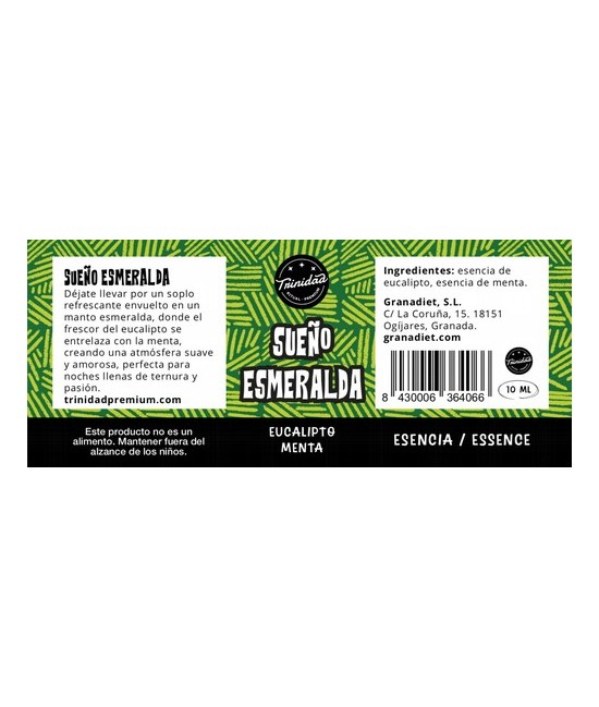 TRI.ESENCIA SUEÑO ESMERALDA 10 ML.