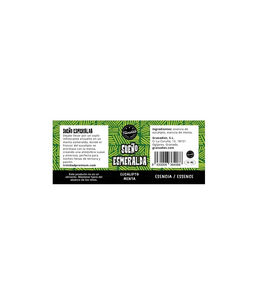 TRI.ESENCIA SUEÑO ESMERALDA 10 ML.