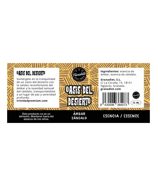 TRI.ESENCIA OASIS DEL DESIERTO 10 ML.