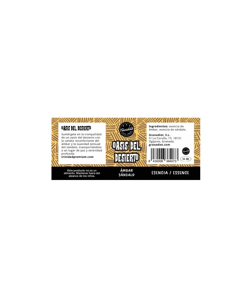 TRI.ESENCIA OASIS DEL DESIERTO 10 ML.