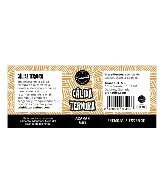 TRI.ESENCIA CALIDA TERNURA 10 ML.