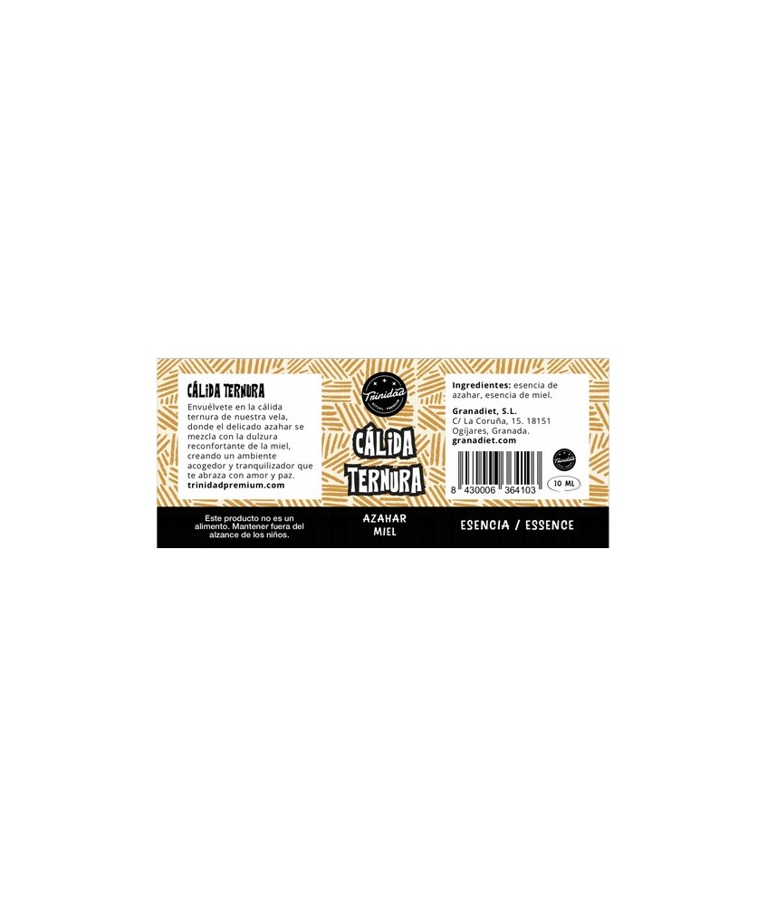 TRI.ESENCIA CALIDA TERNURA 10 ML.