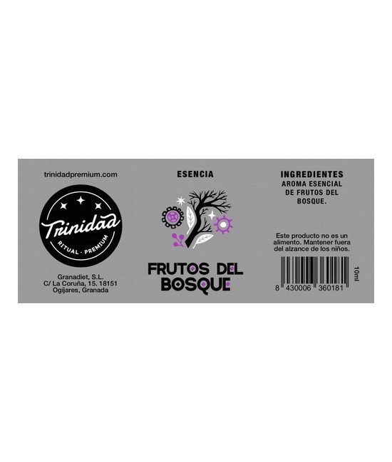 TRI.ESENCIA FRUTOS DEL BOSQUE 10 ML.