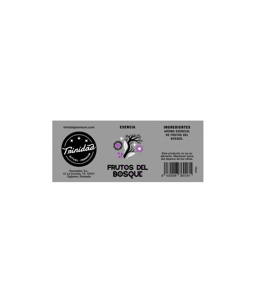 TRI.ESENCIA FRUTOS DEL BOSQUE 10 ML.