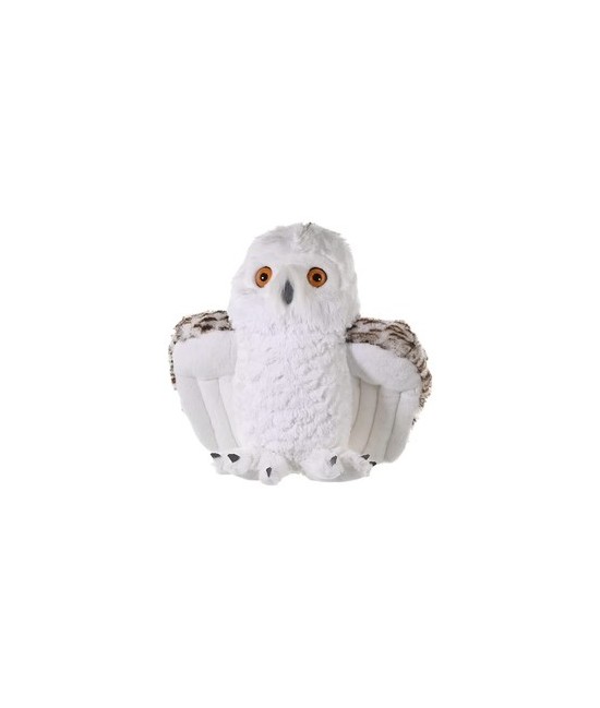 Llévate a casa la encantadora belleza de la naturaleza nevada con el búho nival Cuddlekins de Wild Republic. Este compañero de 