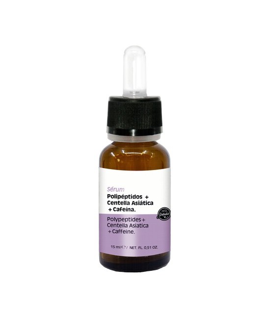 Sérum con activos que reducen los signos de fatiga y estrés. Su absorción genera una agradable sensación de tirantez y firmeza 