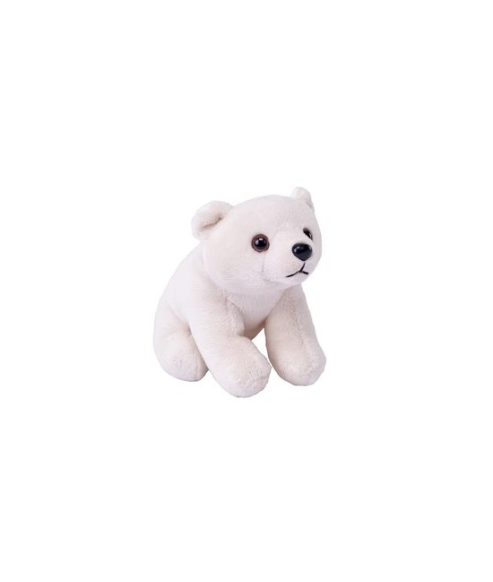 Descubra el adorable oso polar Pocketkins-Eco de Wild Republic, un compañero de peluche que encanta tanto a niños como a adulto