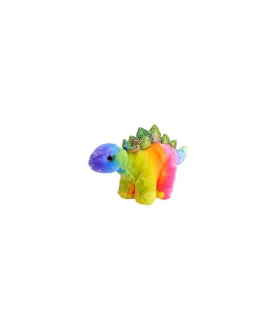 Experimente la maravilla del mundo prehistórico con Rainbowkins Stegosaurus de Wild Republic. Este adorable animal de peluche e