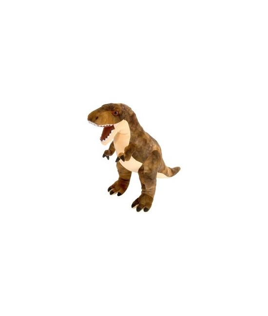 ¡Embárcate en una aventura prehistórica con el Dinosauria Mini T-Rex de Wild Republic! Este adorable y realista juguete de pelu