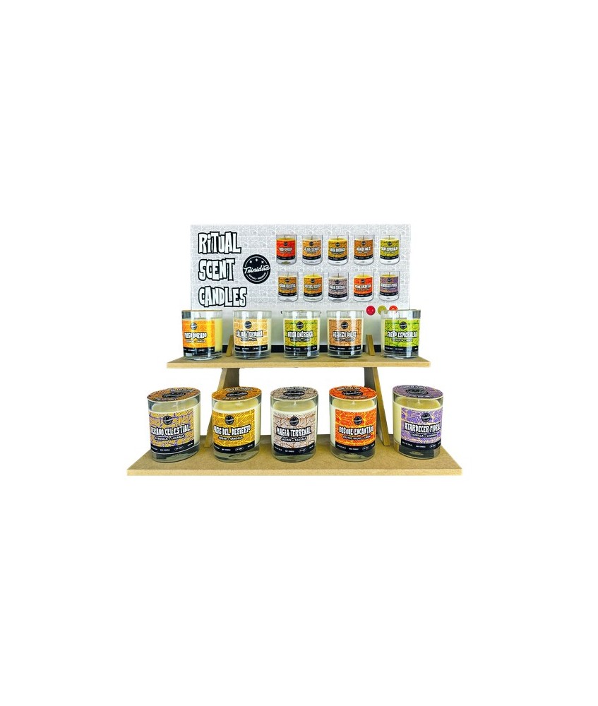 TRI.EXPOSITOR VELAS SCENT