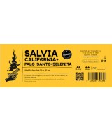 TRI.SALVIA CALIFORNIA PALO SANTO SELENITA 25 GR. 10 CM