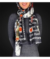 TRI.PASHMINA TUMBA TRABAJOS 180X60 CM.