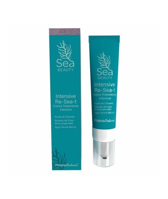Intensive Re-Sea-t, 50 ml. es una crema tratamiento intensivo de la línea Sea Beauty de Prisma Natural.

 

Intensive Re-Se