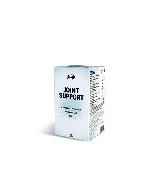 Joint Support es un compuesto para las articulaciones, ya que la vitamina D contribuye al mantenimiento de los huesos y los mús