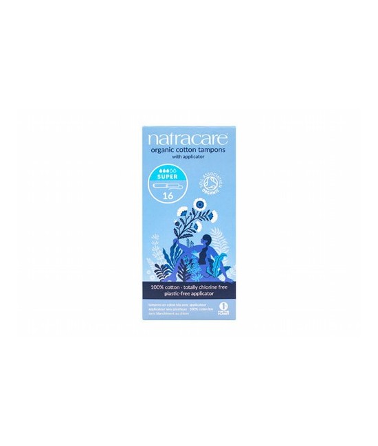 Información del Producto
Ingredientes: Algodón 100 % orgánico certificado

Empaque: Aplicador de cartón y papel, cartón

