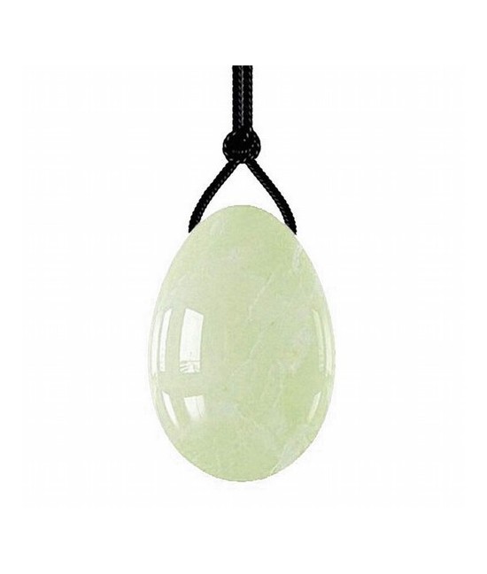 Huevo Jade Perforado.

Medida: 45x30mm. aprox.

NO INCLUYE CORDÓN