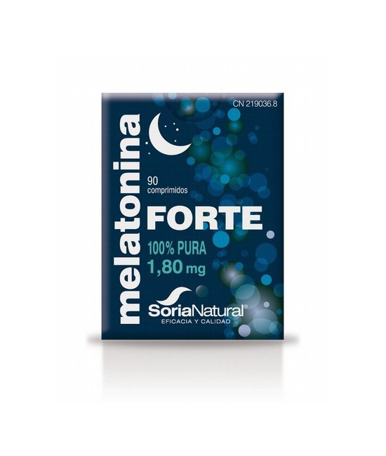 Ingredientes
Por comprimido: estabilizante: xilitol, antiaglomerante: sales magnésicas de ác grasos; melatonina (1,80 mg), ant