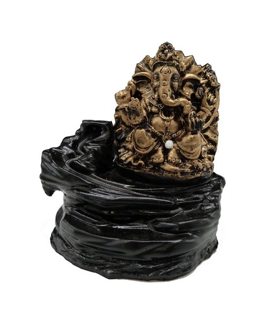 Para conos de flujo negro o palos de 13 cm.
Compatible con conos de reflujo para un uso óptimo o con incienso clásico.El humo 