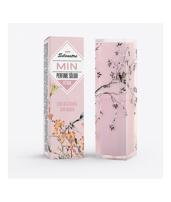 El perfume sólido Min de Silvestre te invita a explorar la tranquilidad y la calma. Con este perfume sólido en stick diseñado p