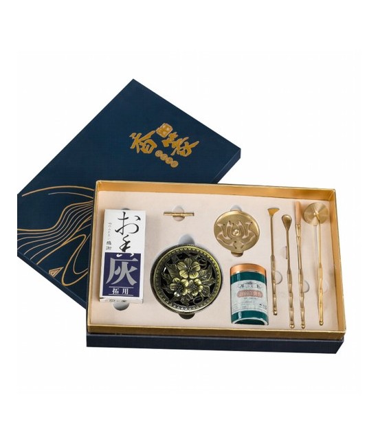 IN.KIT INCIENSO TRADICIONAL QUEMADOR + HERRAMIENTAS