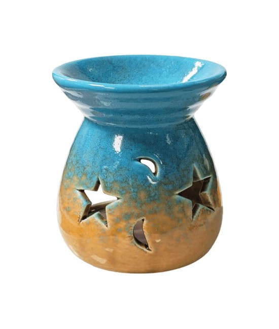 IN.QUEMADOR ACEITE CERAMICO AZUL DEGRADADO