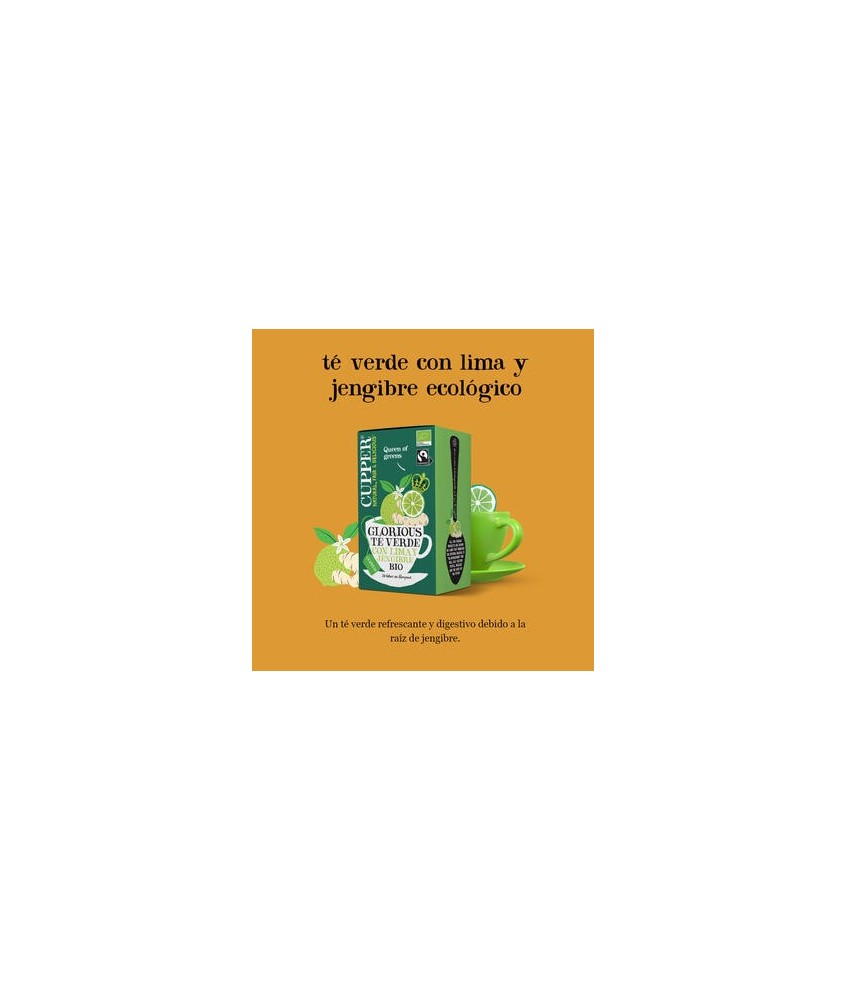 EG.TE VERDE LIMA JENGIBRE  BIO 20 BOLSAS