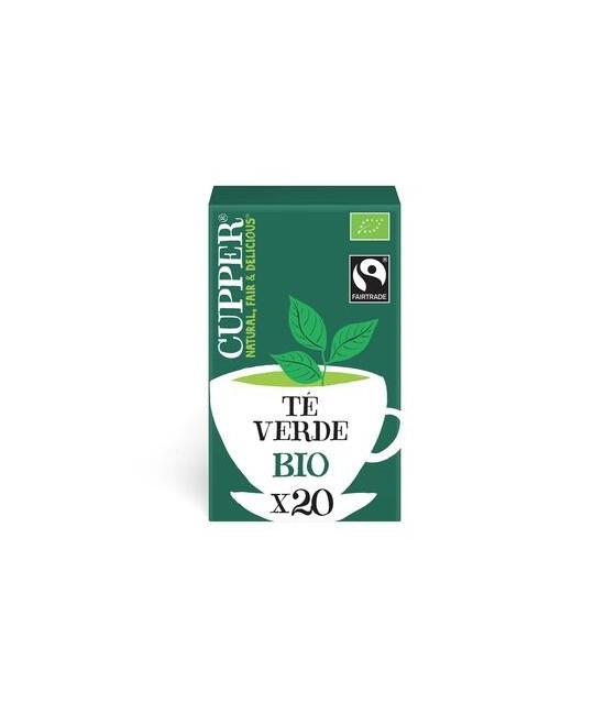 TE VERDE BIO, 20 BOLSAS
Ref. 604055

Ingredientes: té verde*.
. (*)=De cultivo ecológico.