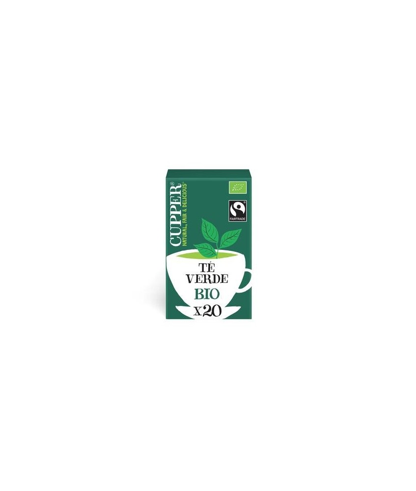 TE VERDE BIO, 20 BOLSAS
Ref. 604055

Ingredientes: té verde*.
. (*)=De cultivo ecológico.