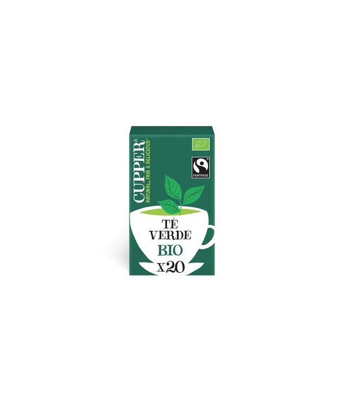 TE VERDE BIO, 20 BOLSAS
Ref. 604055

Ingredientes: té verde*.
. (*)=De cultivo ecológico.