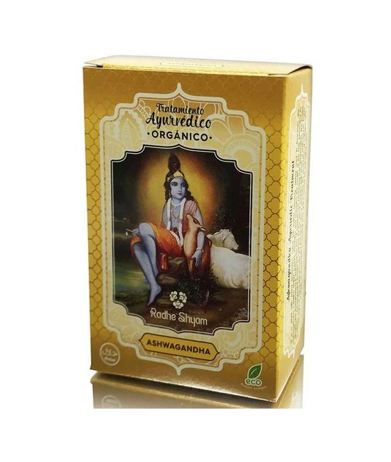 Es una planta con muchísimas propiedades, llamada el Ginseng de la India, muy utilizada en el Ayurveda, el polvo del Ashwagandh