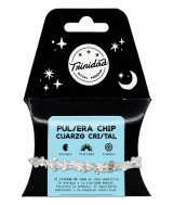 TRI.PULSERA CUARZO CRISTAL CHIP