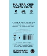 TRI.PULSERA CUARZO CRISTAL CHIP