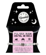 TRI.PULSERA CRISTAL ROCA BUDA 6 MM.