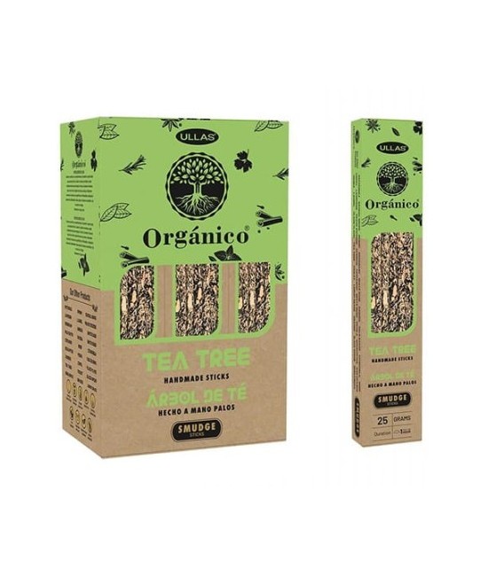 Descripcion
Incienso Natural Árbol del Té Ullas.

Descubre la pureza y frescura con el Incienso Natural Árbol del Té Ullas. 