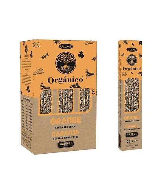 Descripcion
Incienso Natural Naranja Ullas.

Descubre la vitalidad y energía con el Incienso Natural Naranja Ullas. Diseñado