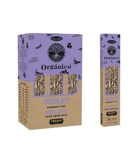Descripcion
Incienso Natural Violeta Ullas.

Descubre la serenidad y equilibrio con el Incienso Natural Violeta Ullas. Diseñ
