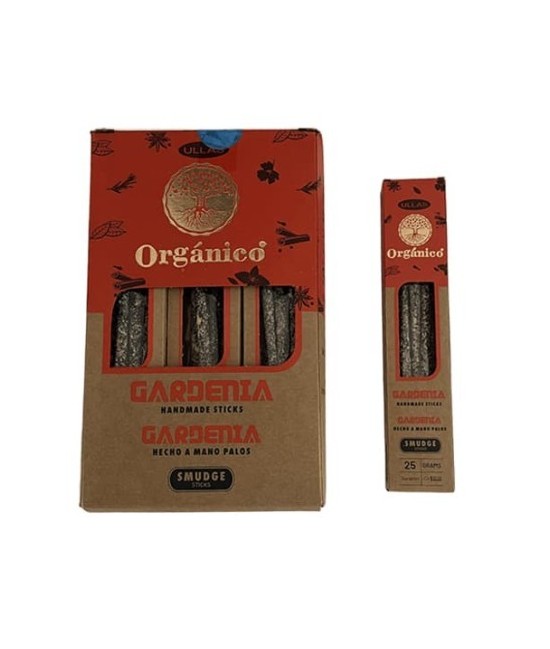 Descripcion
?? Incienso Natural de Gardenias  Ullas
Embriágate con la fragancia dulce y floral de la gardenia.
El incienso 