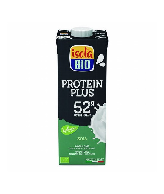 
BEBIDA VEGETAL PROTEIN PLUS BIO, 1L
Ref. 605104

Ingredientes: agua, soja* (8,4%), azúcar de caña*, proteína aislada de so