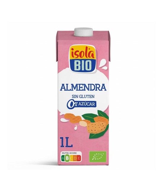 BEBIDA VEGETAL DE ALMENDRAS SIN AZUCAR BIO, 1 L
Ref. 605035

Ingredientes: agua, almendra* 5%, sal marina.
. (*)=De cultivo