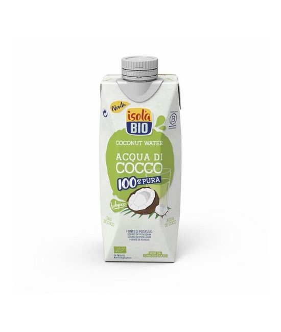 
AGUA DE COCO BIO, 500 ml
Ref. 605001

Ingredientes: agua de coco*.
. (*)=De cultivo ecológico.